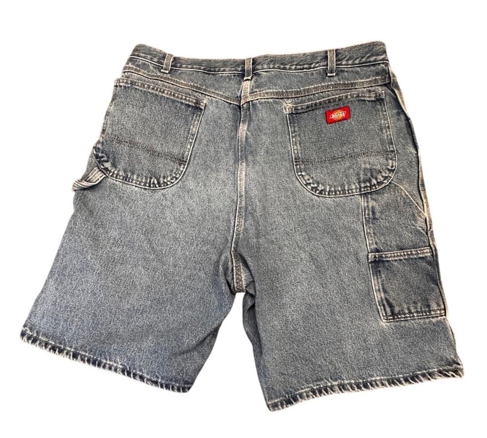 Vintage Y2K Dickies Blue Denim Carpenter Shorts Men’s Size 40 Skater Baggy